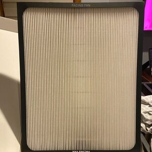 Premium Air Filter Replacement - White